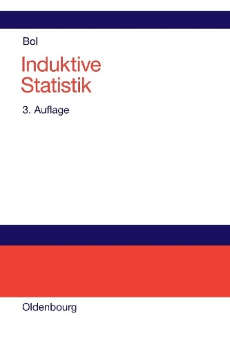 Buchcover und Innenansicht für das Buch: Induktive Statistik