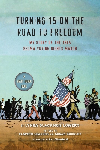 Buchcover und Innenansicht für das Buch: Turning 15 on the Road to Freedom