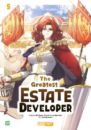 Buchcover und Innenansicht für das Buch: The Greatest Estate Developer 05