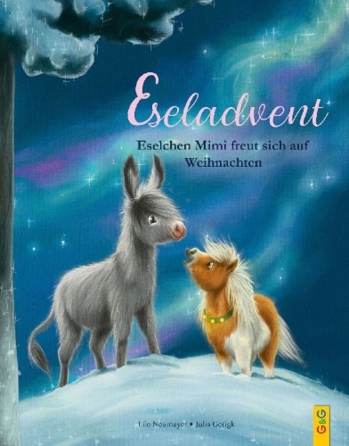Buchcover und Innenansicht für das Buch: Eseladvent