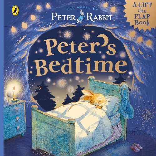 Buchcover und Innenansicht für das Buch: Peter Rabbit: Peter's Bedtime