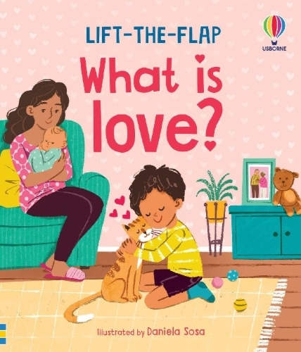 Buchcover und Innenansicht für das Buch: Very First Questions & Answers: What is love?