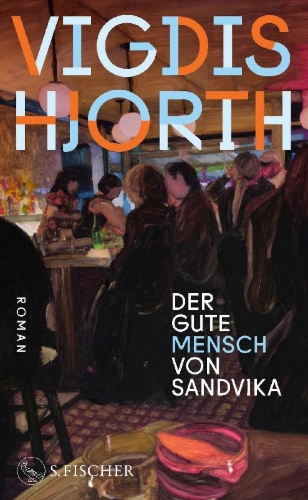 Buchcover und Innenansicht für das Buch: Det gode mennesket i Sandvika
