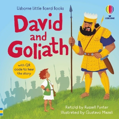 Buchcover und Innenansicht für das Buch: David and Goliath