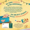 Buchcover und Innenansicht für das Buch: Weißt du, wie Einhörner in den Kindergarten gehen?