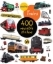Buchcover und Innenansicht für das Buch: Eyelike Stickers: Trains