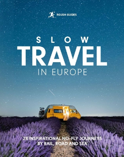 Buchcover und Innenansicht für das Buch: Rough Guides Slow Travel in Europe