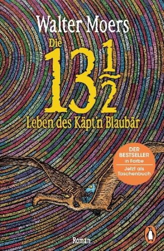 Buchcover und Innenansicht für das Buch: Die 13 1/2 Leben des Käpt'n Blaubär