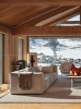 Buchcover und Innenansicht für das Buch: Living in Style Mountain Chalets