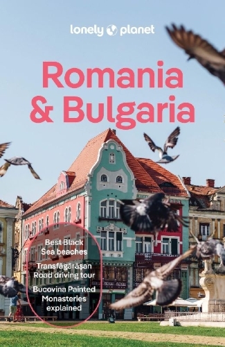 Buchcover und Innenansicht für das Buch: Lonely Planet Romania & Bulgaria