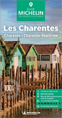 Buchcover und Innenansicht für das Buch: Michelin Le Guide Vert Charente