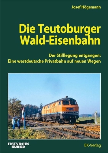 Buchcover und Innenansicht für das Buch: Die Teutoburger Wald-Eisenbahn