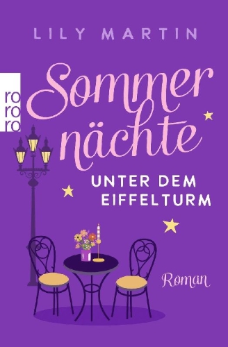 Buchcover und Innenansicht für das Buch: Sommernächte unter dem Eiffelturm