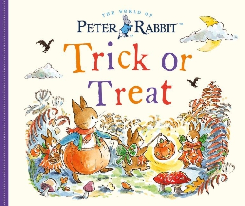 Buchcover und Innenansicht für das Buch: Peter Rabbit: Trick or Treat