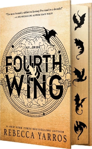 Buchcover und Innenansicht für das Buch: Fourth Wing (Wing and Claw Collection)