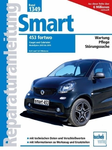 Buchcover und Innenansicht für das Buch: Smart 453 fortwo