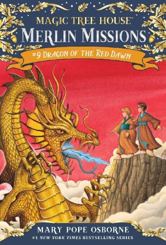 Buchcover und Innenansicht für das Buch: Dragon of the Red Dawn