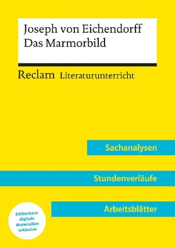 Buchcover und Innenansicht für das Buch: Joseph von Eichendorff: Das Marmorbild (Lehrerband) | Mit Downloadpaket (Unterrichtsmaterialien)