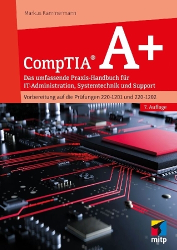 Buchcover und Innenansicht für das Buch: CompTIA A+