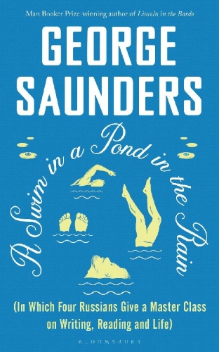 Buchcover und Innenansicht für das Buch: A Swim in a Pond in the Rain