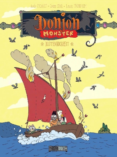 Buchcover und Innenansicht für das Buch: Donjon Monster 18