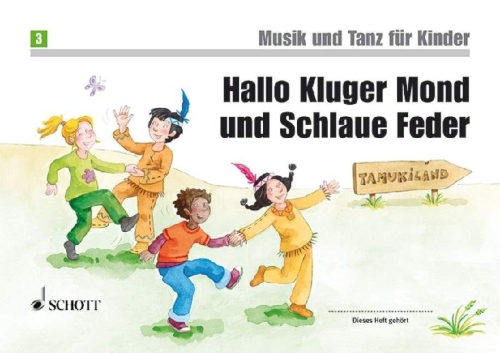 Buchcover und Innenansicht für das Buch: Hallo Kluger Mond und Schlaue Feder