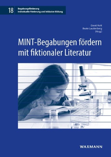 Buchcover und Innenansicht für das Buch: MINT-Begabungen fördern mit fiktionaler Literatur