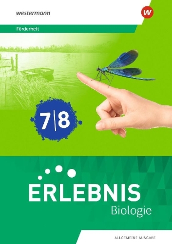 Buchcover und Innenansicht für das Buch: Erlebnis Biologie 7/8. Förderheft. Allgemeine Ausgabe