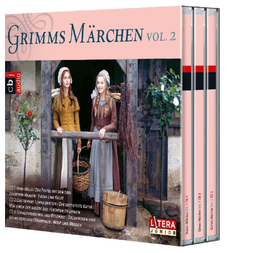 Buchcover und Innenansicht für das Buch: Grimms Märchen Box 2