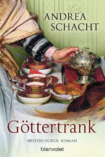 Buchcover und Innenansicht für das Buch: Göttertrank