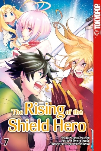 Buchcover und Innenansicht für das Buch: The Rising of the Shield Hero 07
