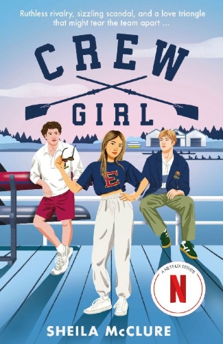 Buchcover und Innenansicht für das Buch: Crew Girl