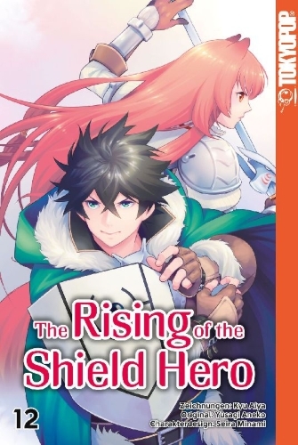 Buchcover und Innenansicht für das Buch: The Rising of the Shield Hero 12