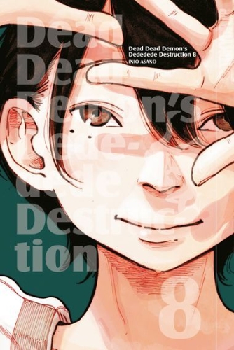 Buchcover und Innenansicht für das Buch: Dead Dead Demon's Dededede Destruction 08
