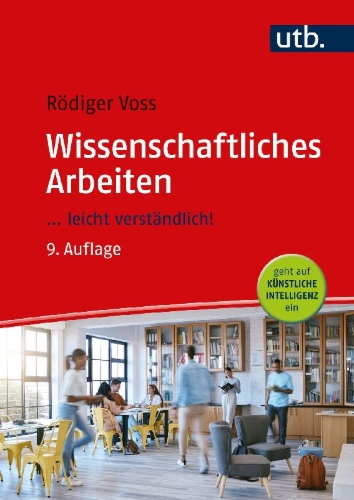 Buchcover und Innenansicht für das Buch: Wissenschaftliches Arbeiten