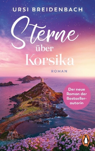 Buchcover und Innenansicht für das Buch: Sterne über Korsika
