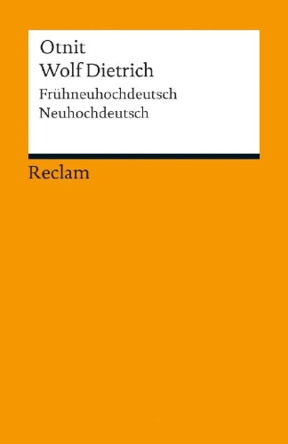 Buchcover und Innenansicht für das Buch: Otnit. Wolf Dietrich