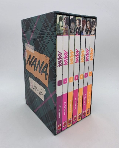 Buchcover und Innenansicht für das Buch: NANA Schuber (Band 1-7)