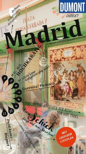 Buchcover und Innenansicht für das Buch: DUMONT direkt Reiseführer Madrid
