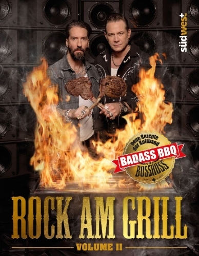 Buchcover und Innenansicht für das Buch: The BossHoss - Rock am Grill Volume II