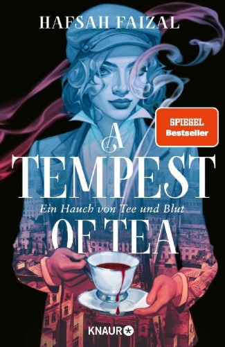Buchcover und Innenansicht für das Buch: A Tempest of Tea