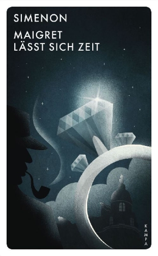 Buchcover und Innenansicht für das Buch: La patience de Maigret