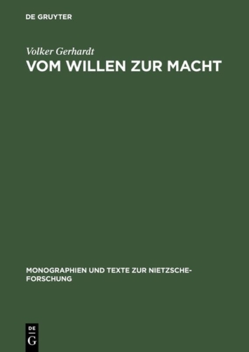 Buchcover und Innenansicht für das Buch: Vom Willen zur Macht