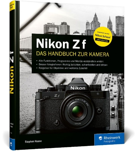 Buchcover und Innenansicht für das Buch: Nikon Z f
