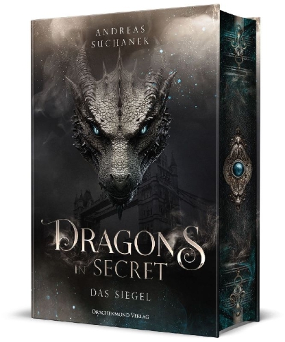 Buchcover und Innenansicht für das Buch: Dragons in Secret - Das Siegel