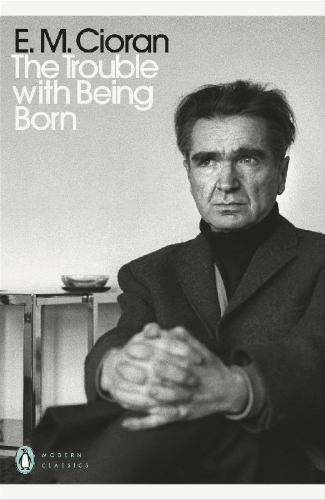 Buchcover und Innenansicht für das Buch: The Trouble With Being Born