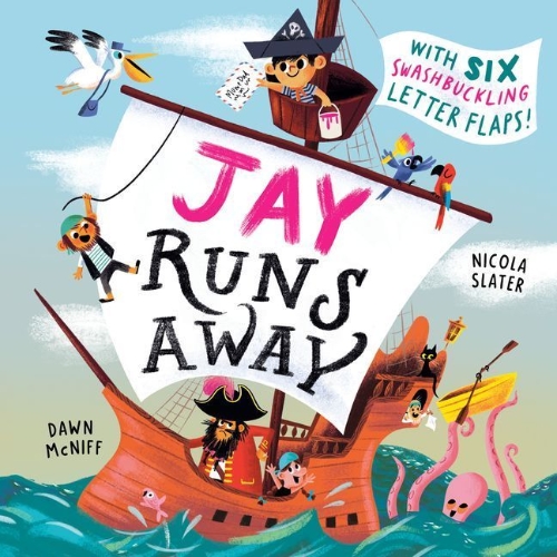 Buchcover und Innenansicht für das Buch: Jay Runs Away