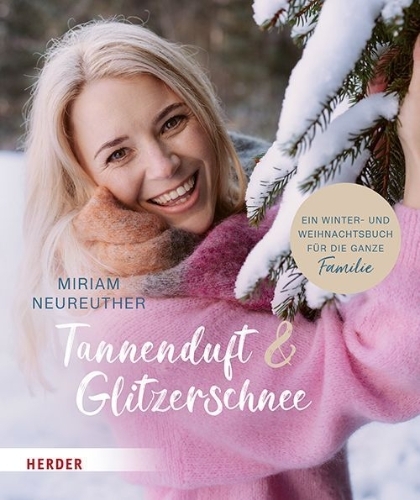 Buchcover und Innenansicht für das Buch: Tannenduft und Glitzerschnee. Ein Winter- und Weihnachtsbuch für die ganze Familie