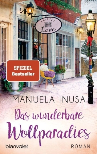 Buchcover und Innenansicht für das Buch: Das wunderbare Wollparadies