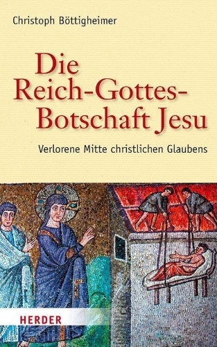 Buchcover und Innenansicht für das Buch: Die Reich-Gottes-Botschaft Jesu